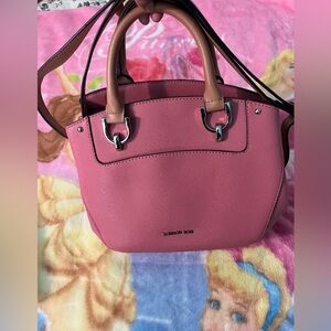 London Pink Satchel Bag